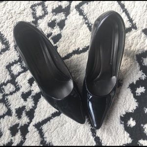 Black Patent Heels